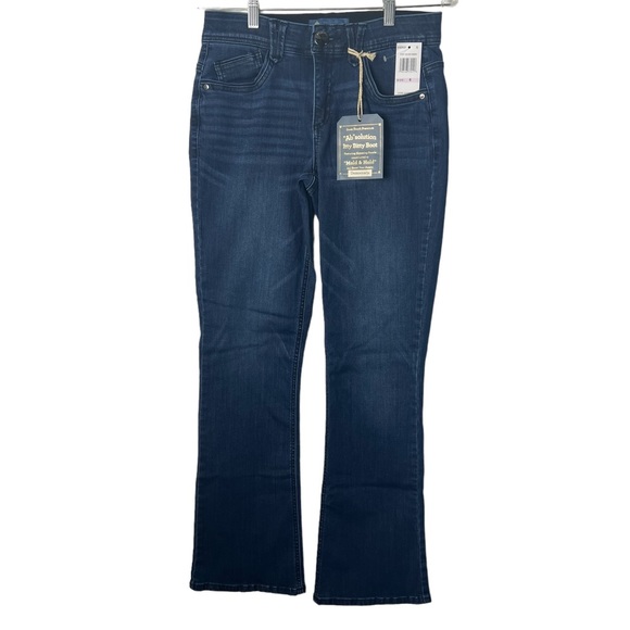 #251DB ☑️Democracy Medium Blue Luxe Touch Itty Bitty Boot Blue Jeans - Picture 12 of 12